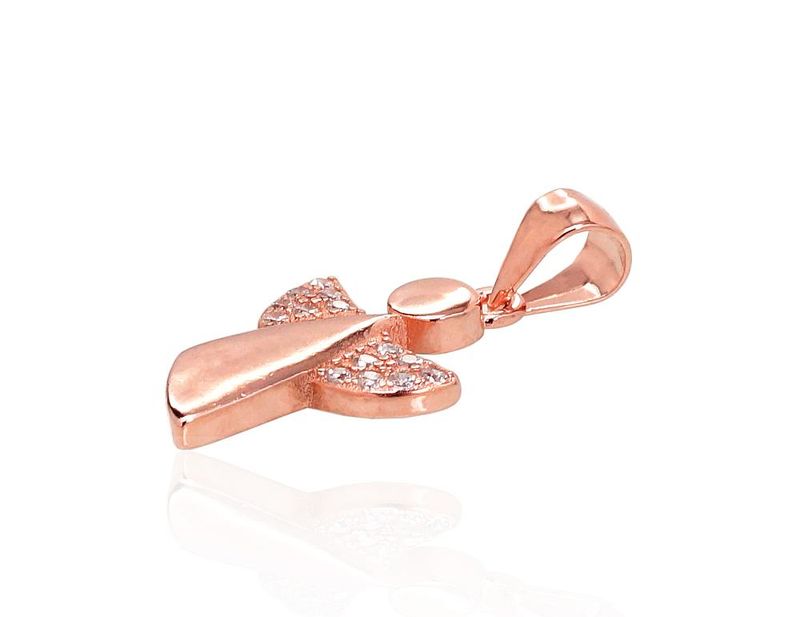 Gold Plated Silver Pendant A2301740PAuRCZ