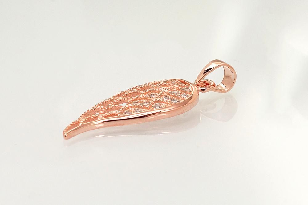 Gold Plated Silver Pendant A2301745PAuRCZ