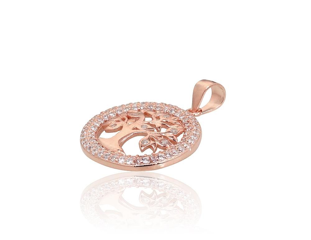 Gold Plated Silver Pendant A2301766PAuRCZ