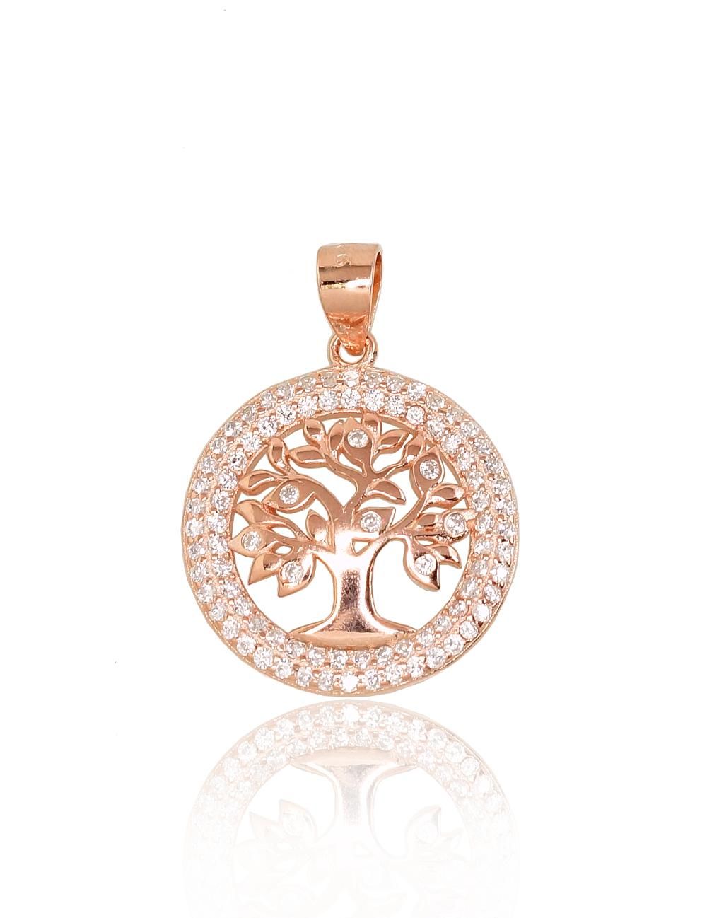 Gold Plated Silver Pendant A2301766PAuRCZ