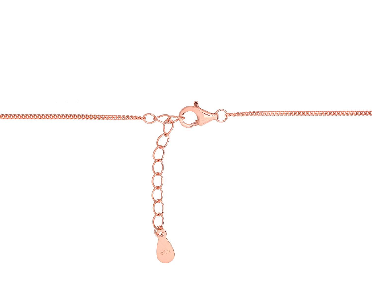 Gold Plated Silver Necklace Adjustable Length A2500136PAuRCZ