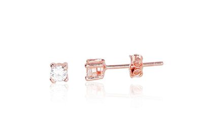 Gold Plated Silver Earrings A2202994PAuRCZ Gold Plated Silver Earrings A2202994PAuRCZ