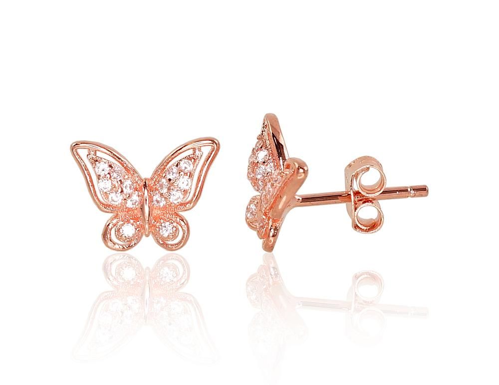 Gold Plated Silver Earrings A2203151PAuRCZ