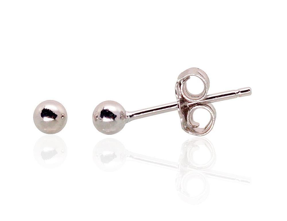 Silver Earrings A2203471PRhGr