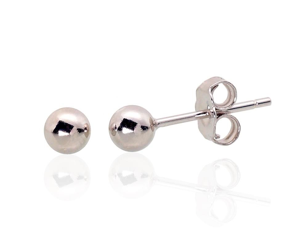 Silver Earrings A2203472PRhGr