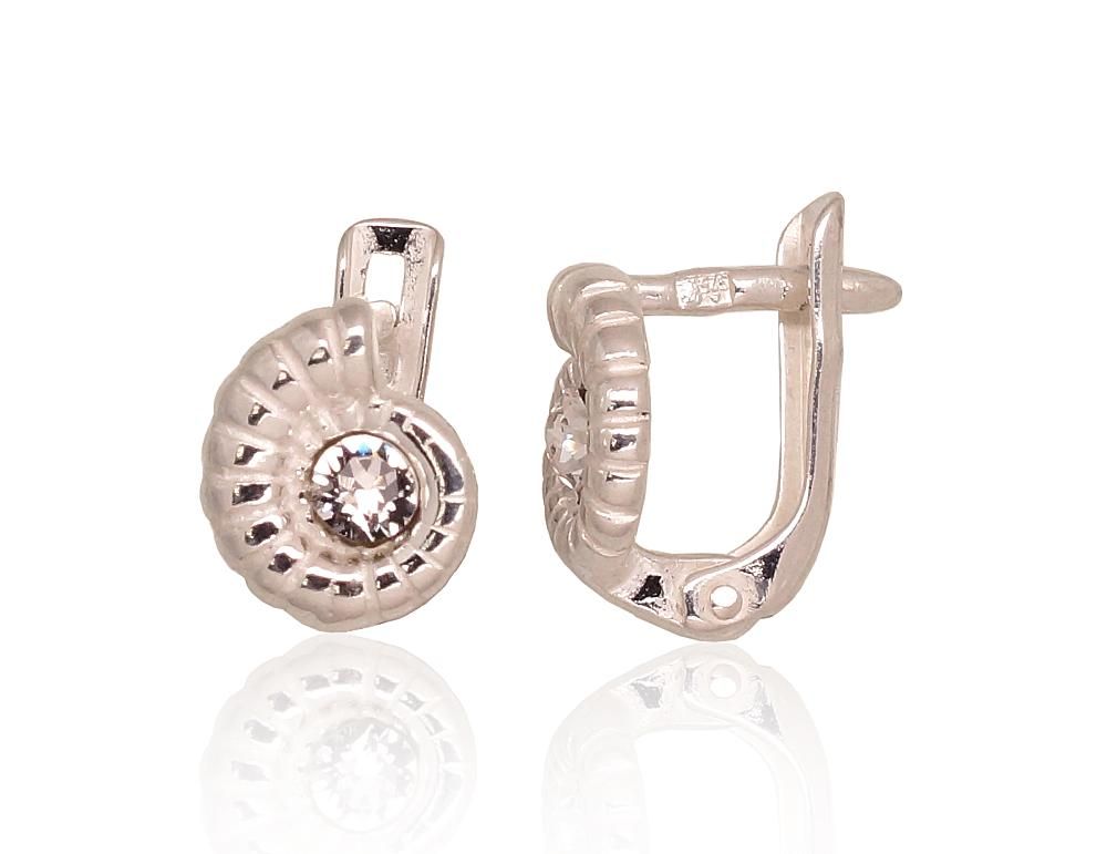 Silver earrings with Lever backs A2203559CZ