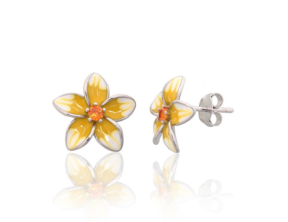 Silver Earrings A2204288PRhGrCZORMLWMLY