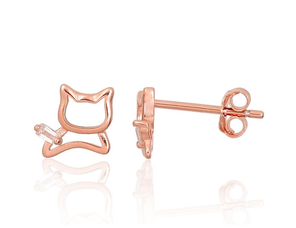 Gold Plated Silver Earrings A2203683PAuRCZ