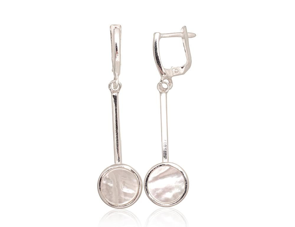 Silver earrings with Lever backs A2203556PL