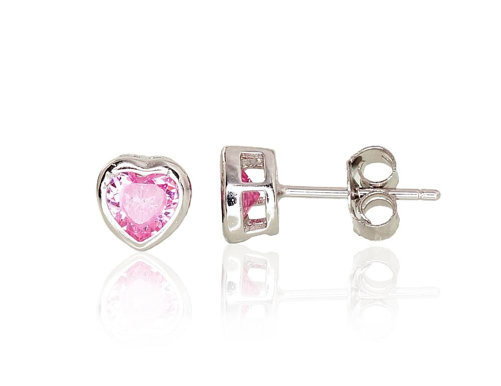 Silver Earrings A2202964PRhGrCZPI