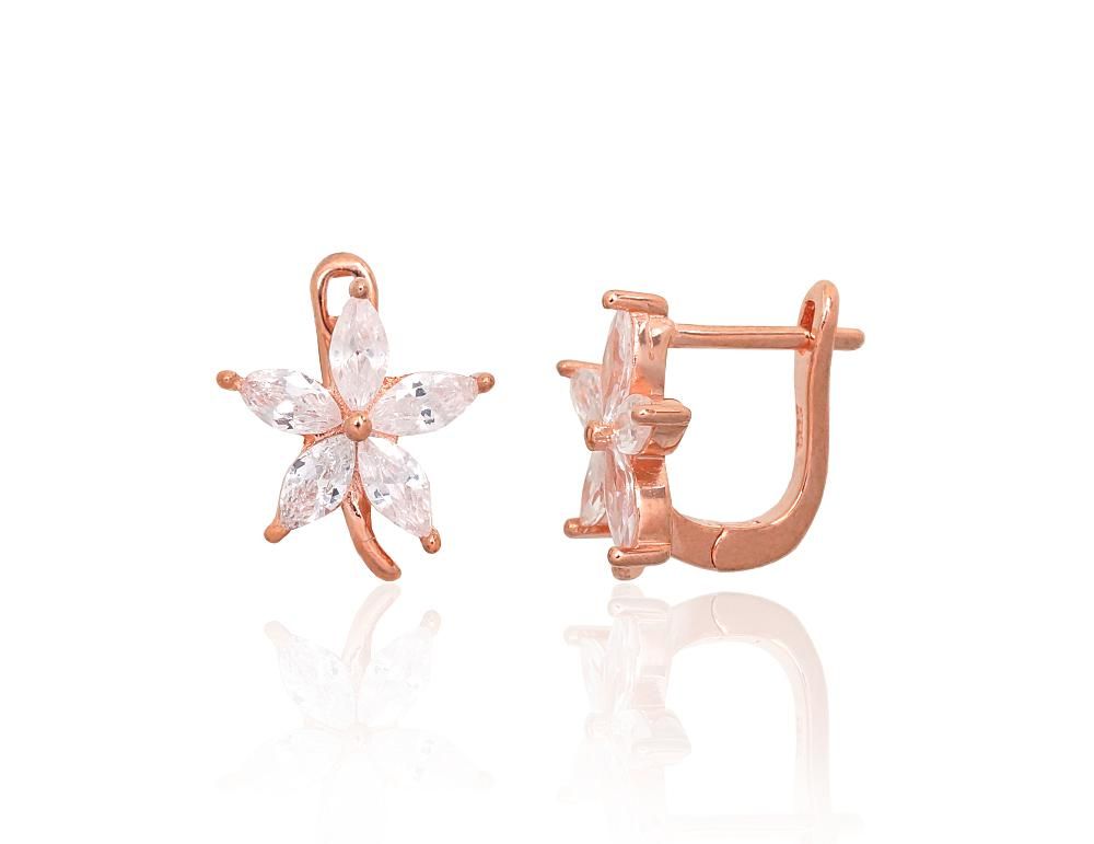 Gold Plated Silver Earrings with English Clasp A2204286PAuRCZ