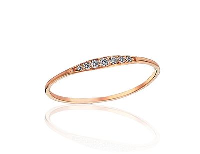 Gold Ring A1101233AuRCZ Gold Ring A1101233AuRCZ