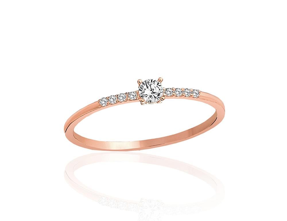 Gold Engagement Ring A1101242AuRCZ