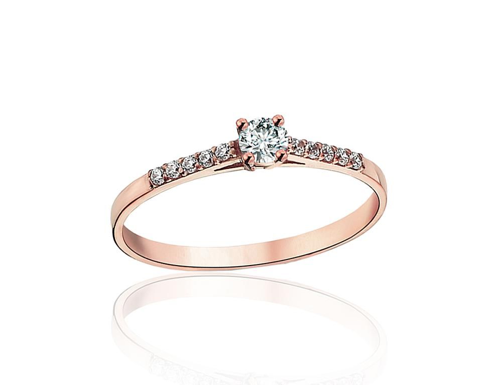 Gold Engagement Ring A1101243AuRCZ