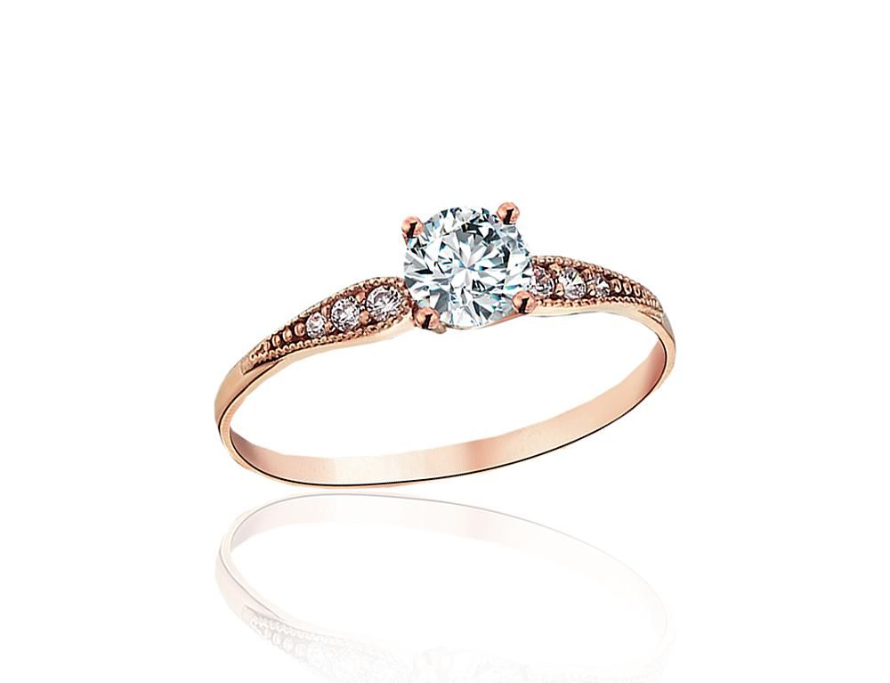 Gold Engagement Ring A1101244AuRCZ