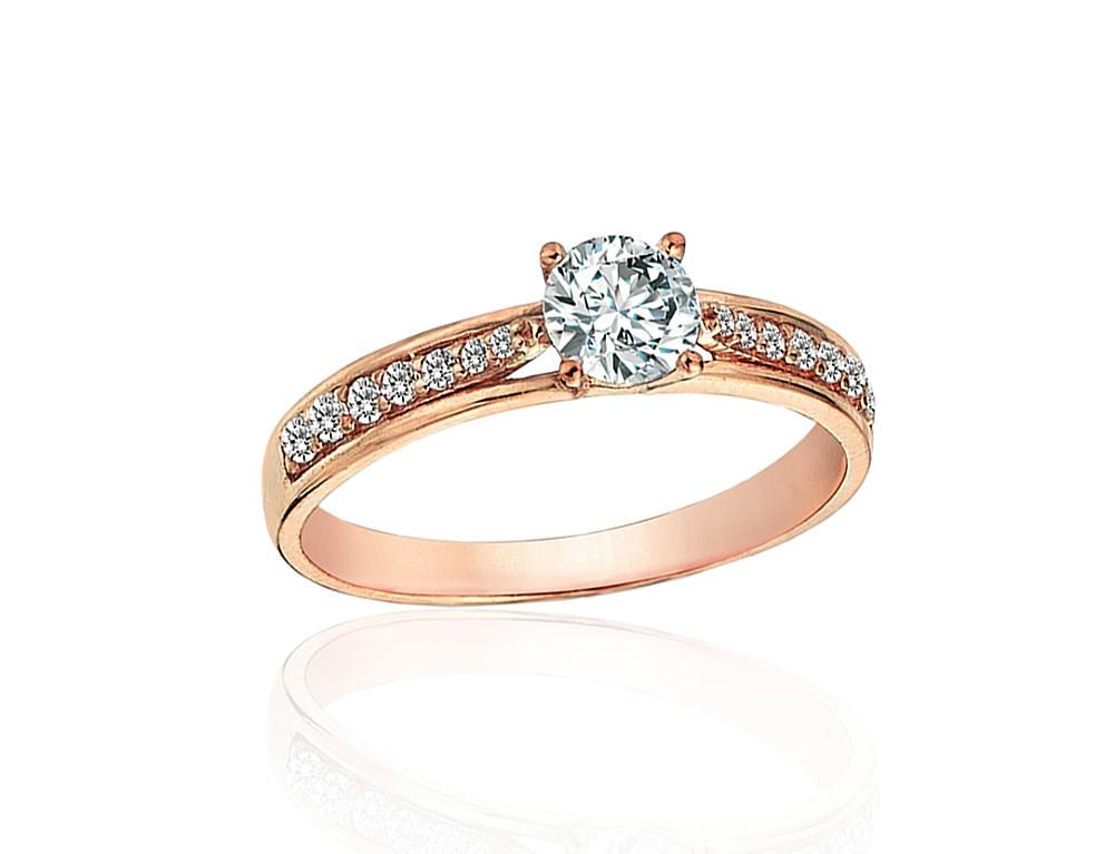 Gold Engagement Ring A1101246AuRCZ