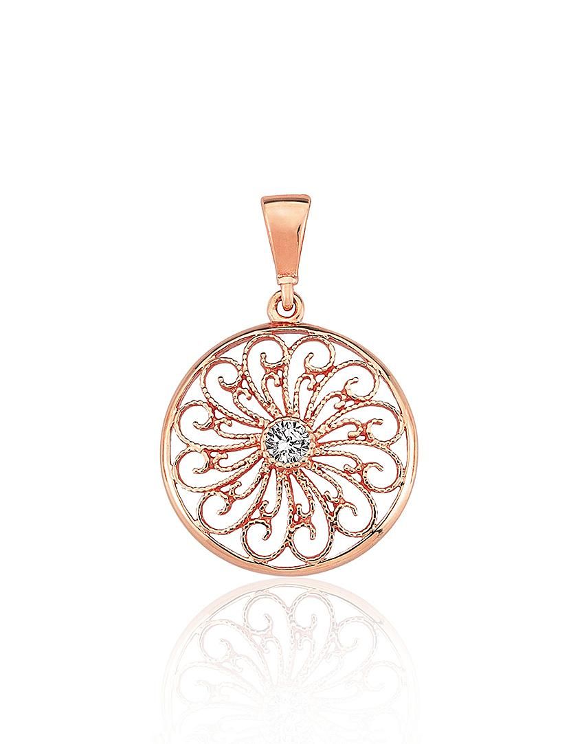 Gold Pendant Tree of Life A1301152AuRCZ