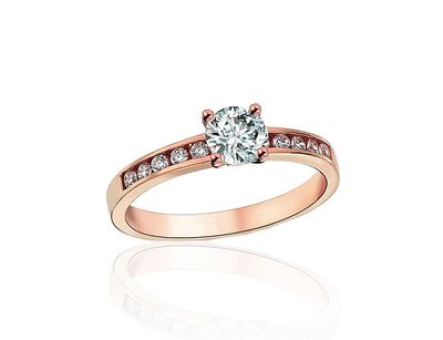 Gold Engagement Ring A1101247AuRCZ