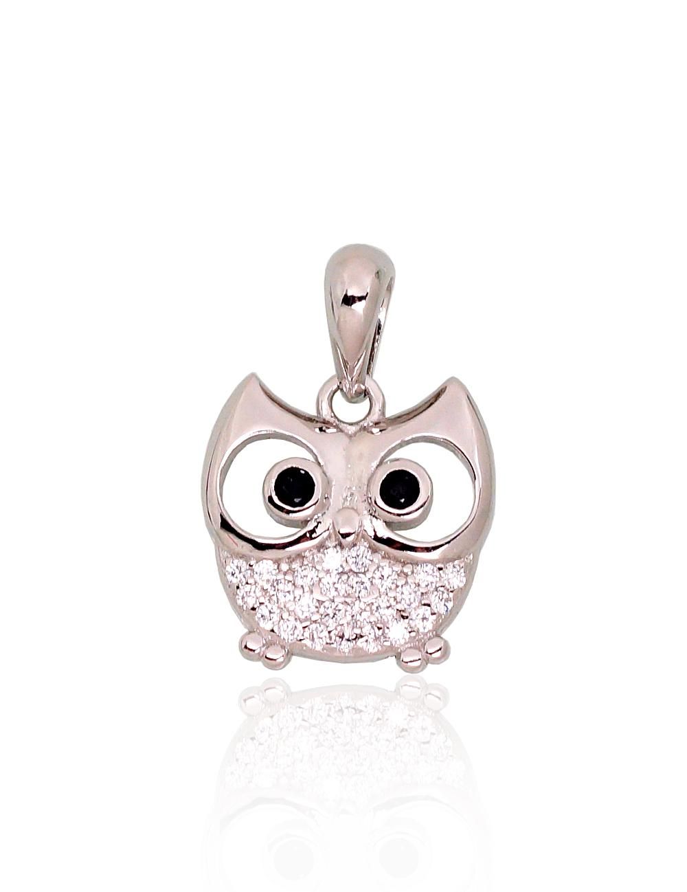 Silver Pendant A2301830PRhGrCZCZBK