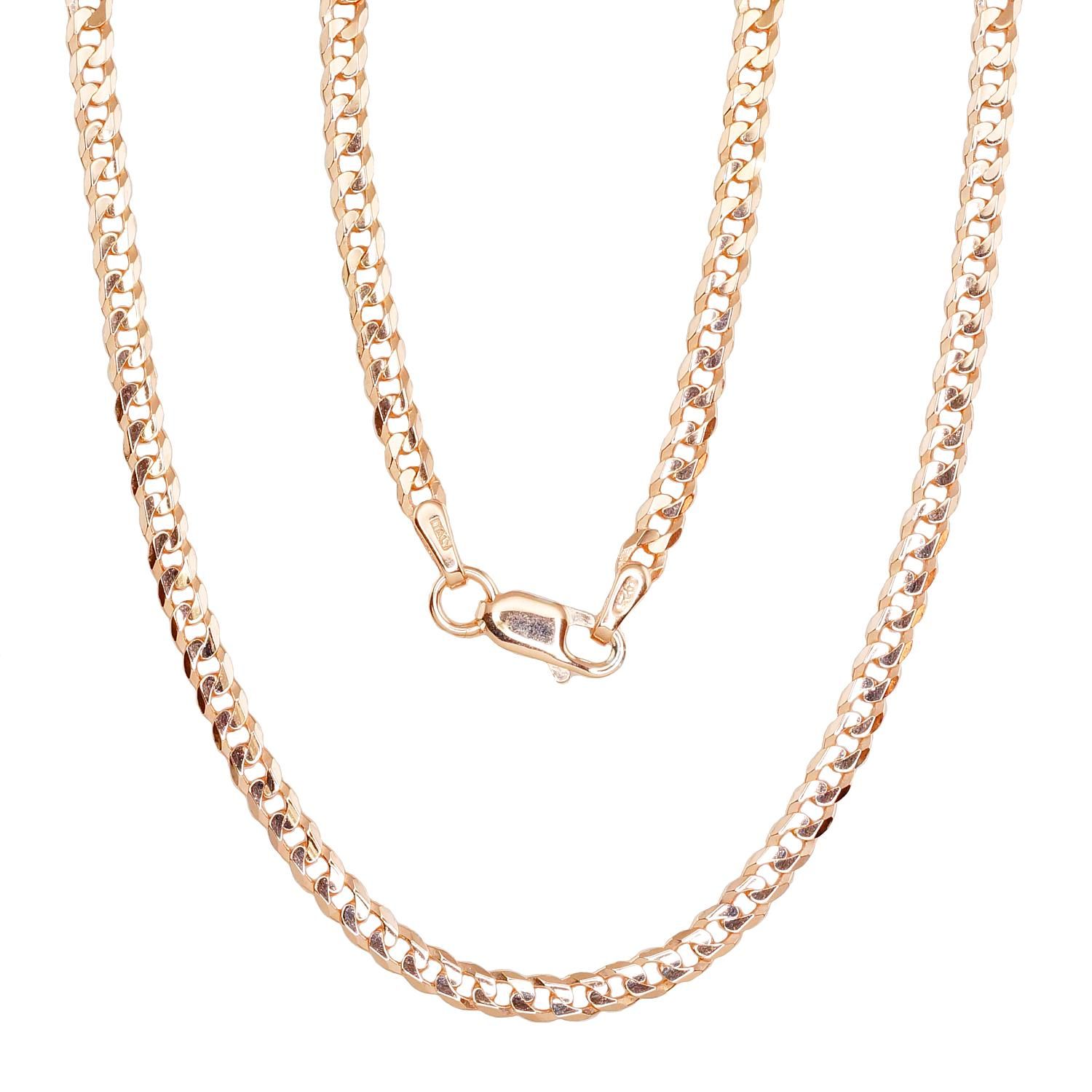 Men's Silver Chain Silver Chain Curb 2.5mm A2400073PAuR