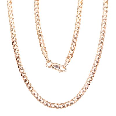 Men's Silver Chain Silver Chain Curb 2.5mm A2400073PAuR
