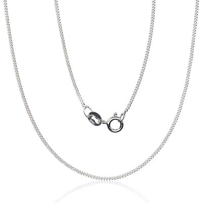 Silver Chain Silver Chain Curb 1 mm A2400135PRhGr