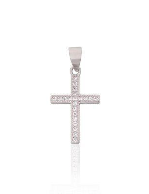 Silver pendant A2302030PRhGrCZ Silver 925° Rhodium Plating Zirkons Crosses and Icons Silver pendant A2302030PRhGrCZ Silver 925° Rhodium Plating Zirkons Crosses and Icons
