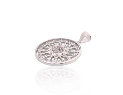 Silver pendant A2301993PRhGrCZ Silver 925° Rhodium Plating Zirkons  Women