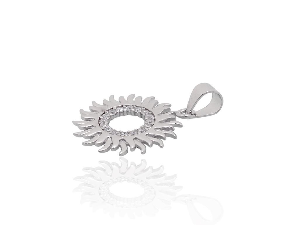 Silver pendant A2302037PRhGrCZ Silver 925° Rhodium Plating Zirkons  Women