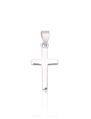 Kreuzchen und kleine Ikonen Silberner Anhänger A2301975PRhGr Silber 925° Rhodium Beschichtung