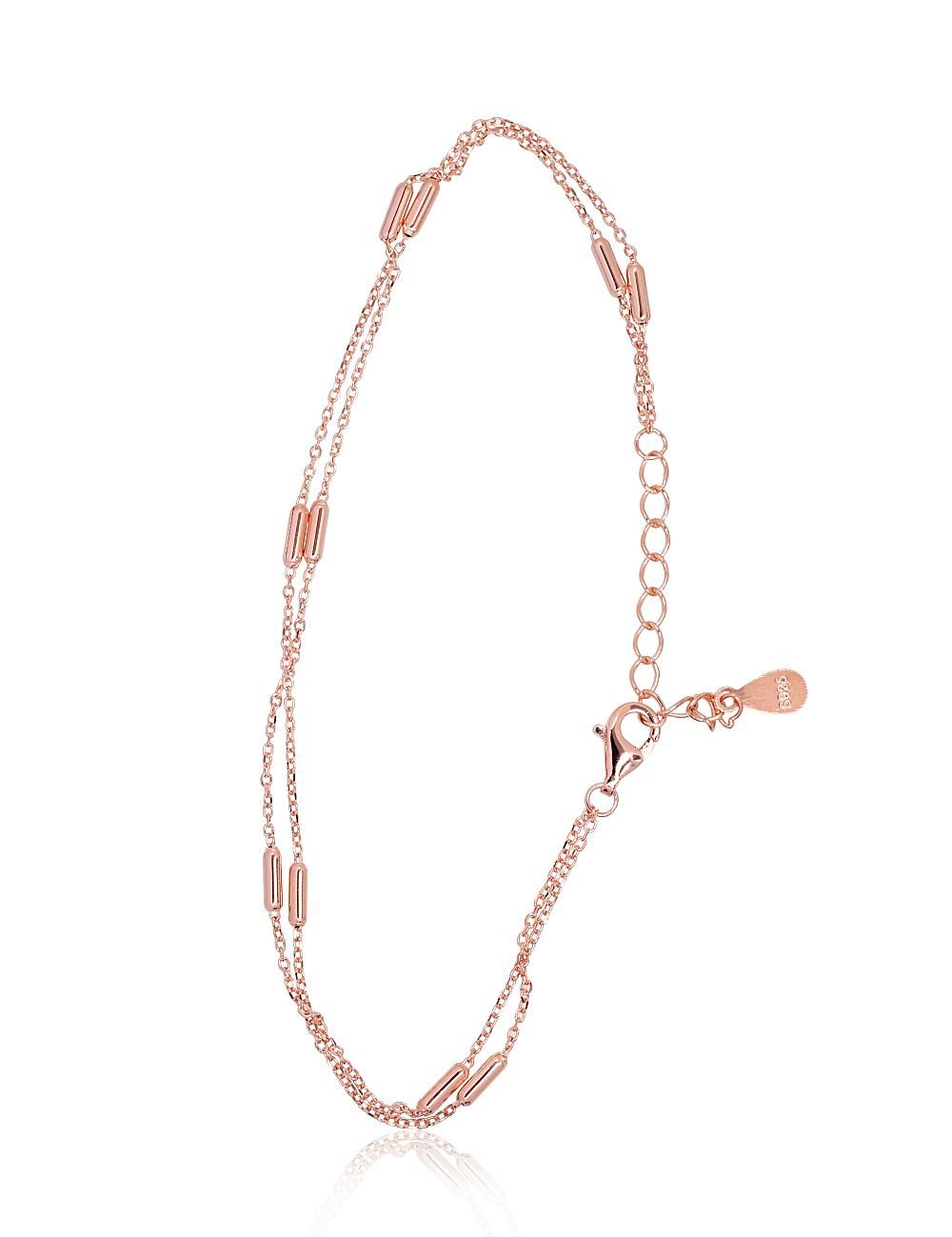 Silver bracelet A2600444PAuR Silver 925° red gold Plating Gold plated