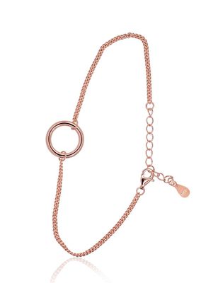 Silver bracelet A2600440PAuR Silver 925° red gold Plating Gold plated Silver bracelet A2600440PAuR Silver 925° red gold Plating Gold plated