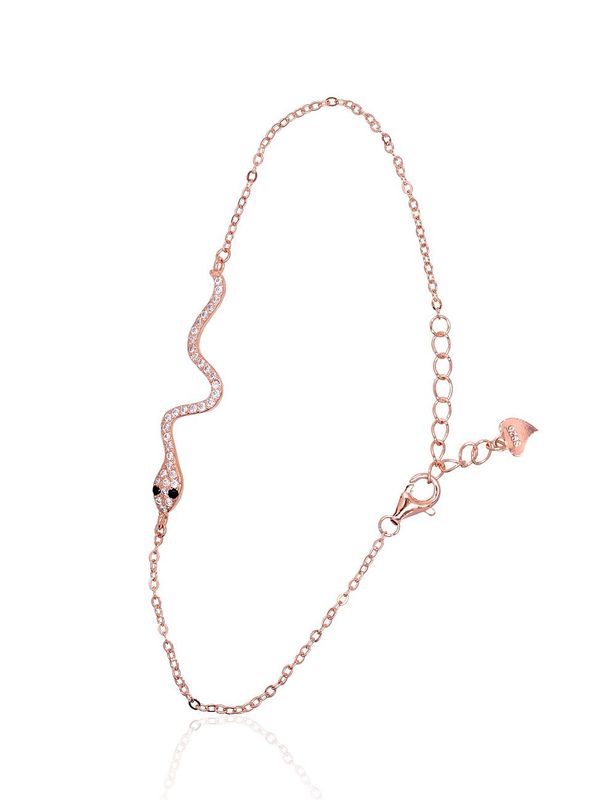 Silver bracelet A2600441PAuRCZCZBK Silver 925° red gold Plating Zirkons  Gold plated