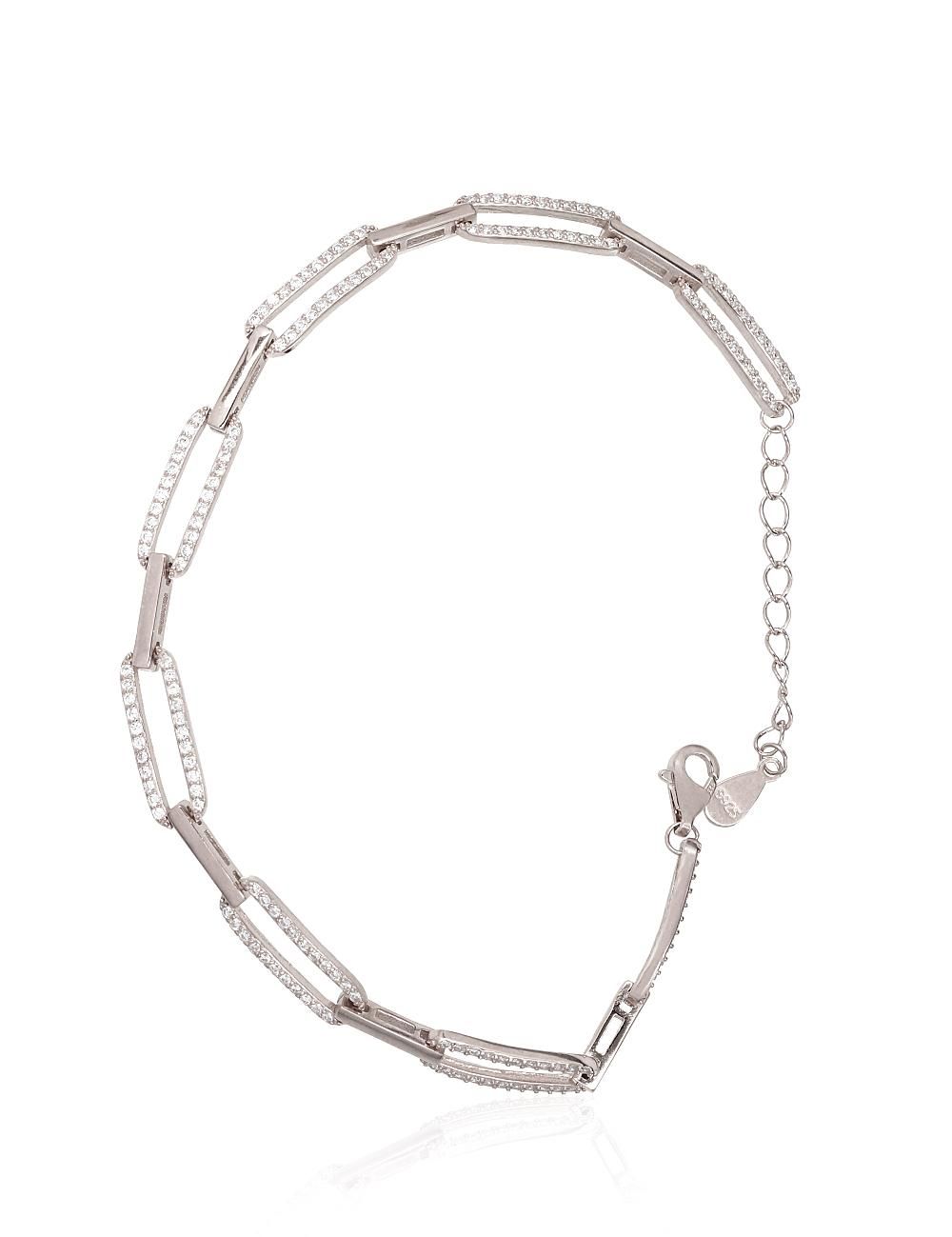 Silver bracelet A2600435PRhGrCZ Silver 925° Rhodium Plating Zirkons
