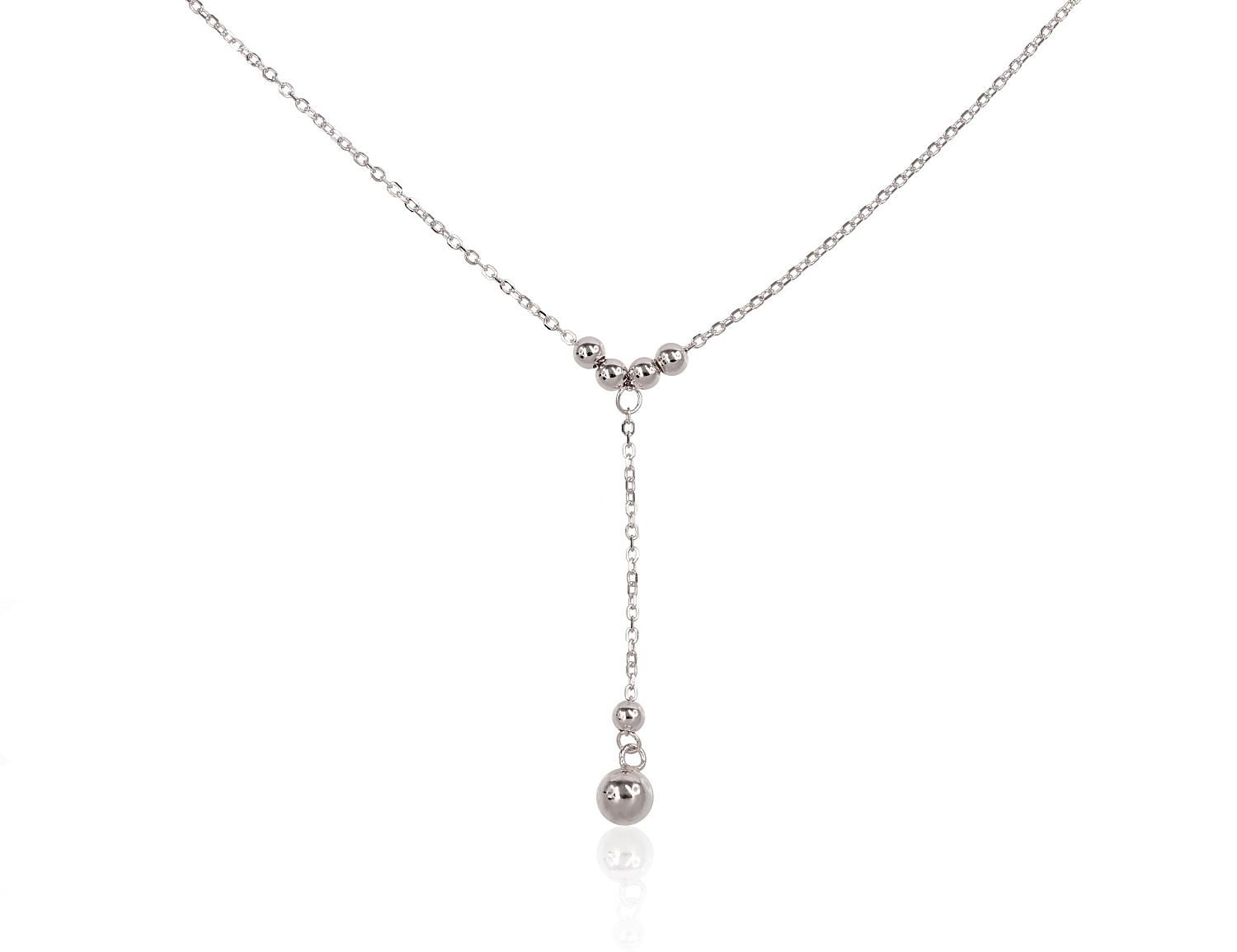 Silver necklace A2500151PRhGr Silver 925° Rhodium Plating