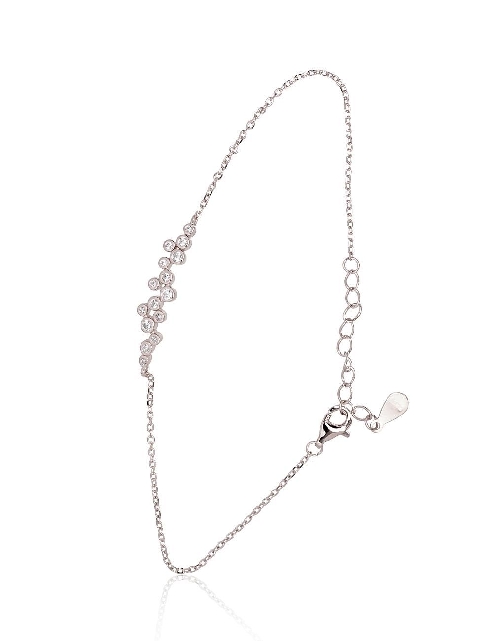 Silver bracelet A2600442PRhGrCZ Silver 925° Rhodium Plating Zirkons