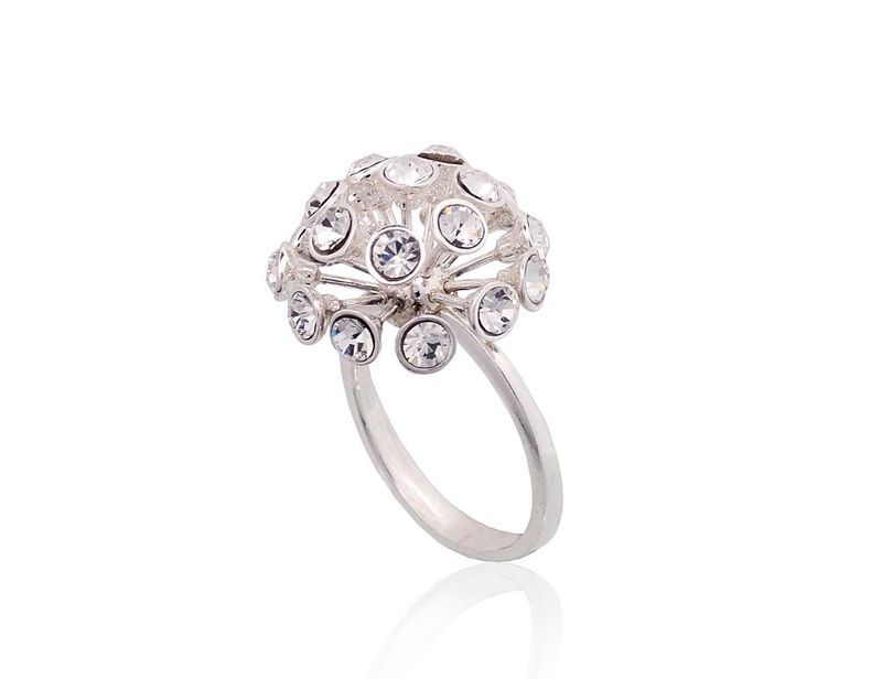 Für Frauen Silberring A2101836SV Silber 925° Kristalle