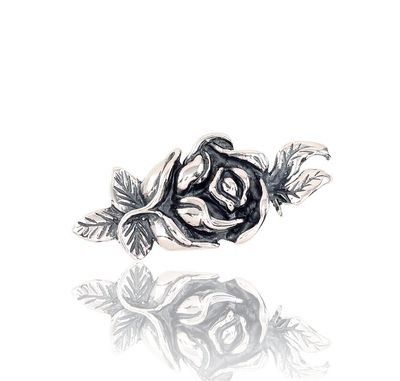 Silver brooch A2920124POxBk Silver 925° oxide Plating Silver brooch A2920124POxBk Silver 925° oxide Plating