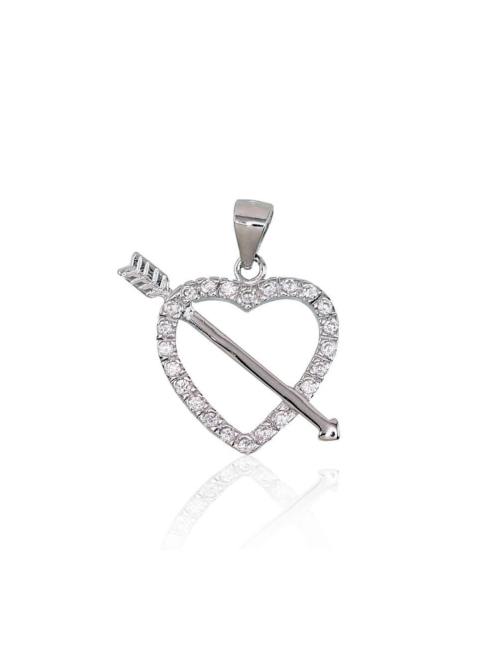 Silver pendant A2301662PRhGrCZ Silver 925° Rhodium Plating Zirkons  Women