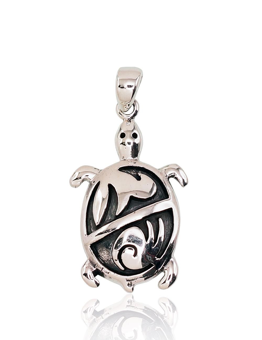 Silver pendant A2301699POxBk Silver 925° oxide Plating Women