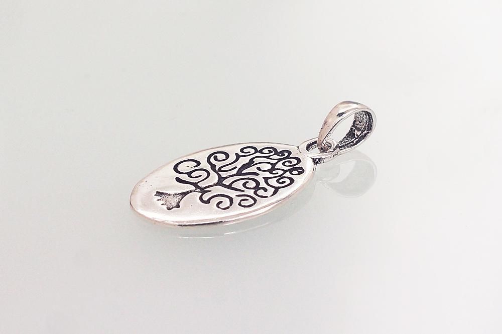 Silver pendant A2301719POxBk Silver 925° oxide Plating Women