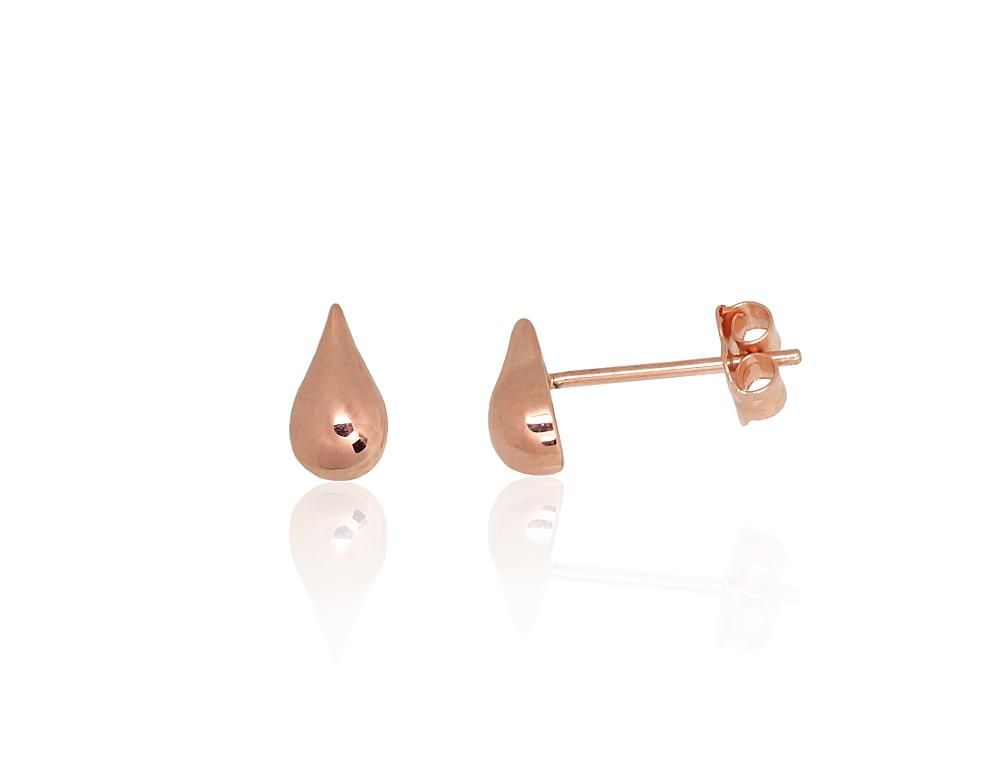 Gold classic studs earrings A1201792AuR Red Gold 585° Classic Studs