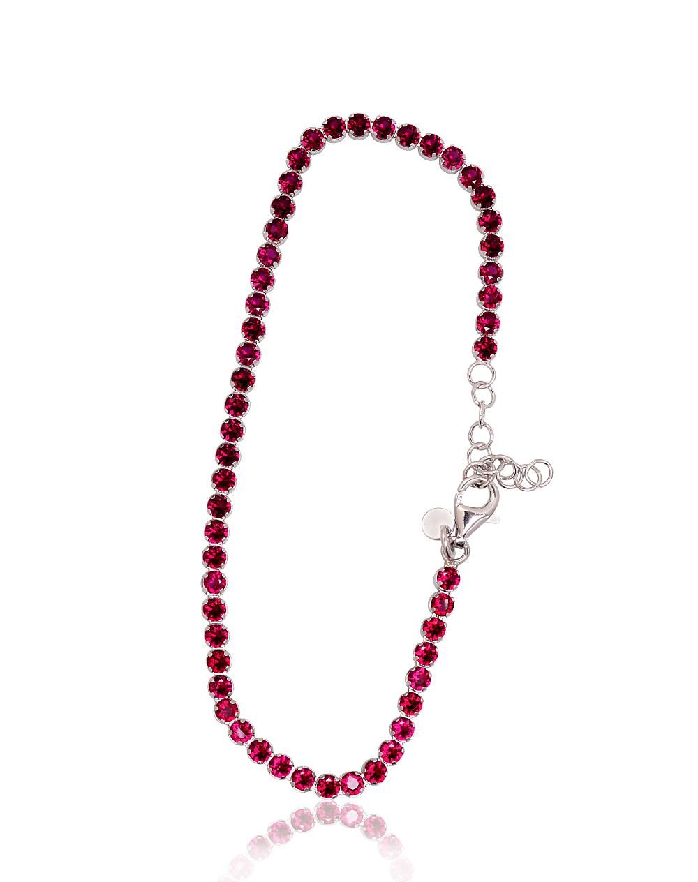 Silver bracelet A2600425PRhGrCZRO Silver 925° Rhodium Plating Zirkons