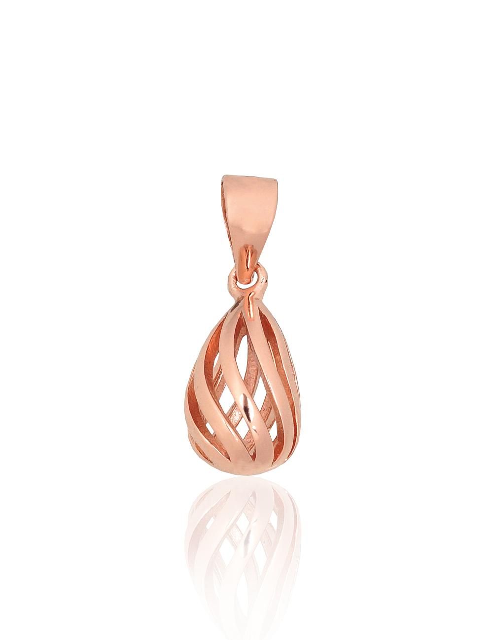 Silver pendant A2301996PAuR Silver 925° red gold Plating Gold plated