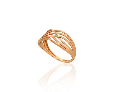 Gold ring A1101263AuR Red Gold 585°