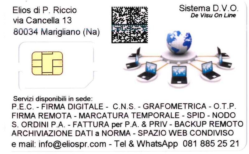 FIRMA DIGITALE E CNS IN SMARTCARD