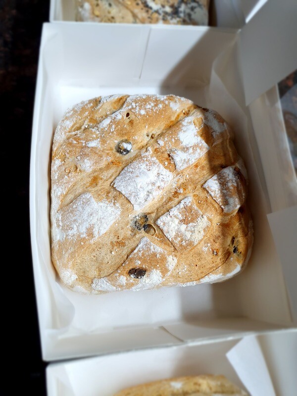 Olives &amp; Dried Tomato Rustic Bread Loaf