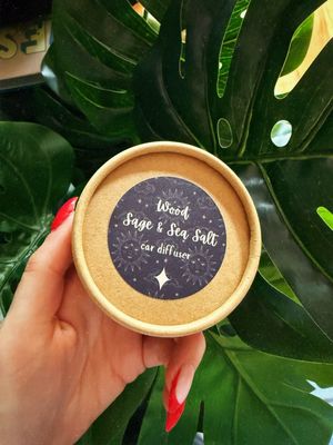 Car Diffuser - Wood Sage &amp; Sea Salt