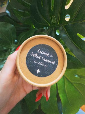 Car Diffuser - Coconut &amp; Caramel