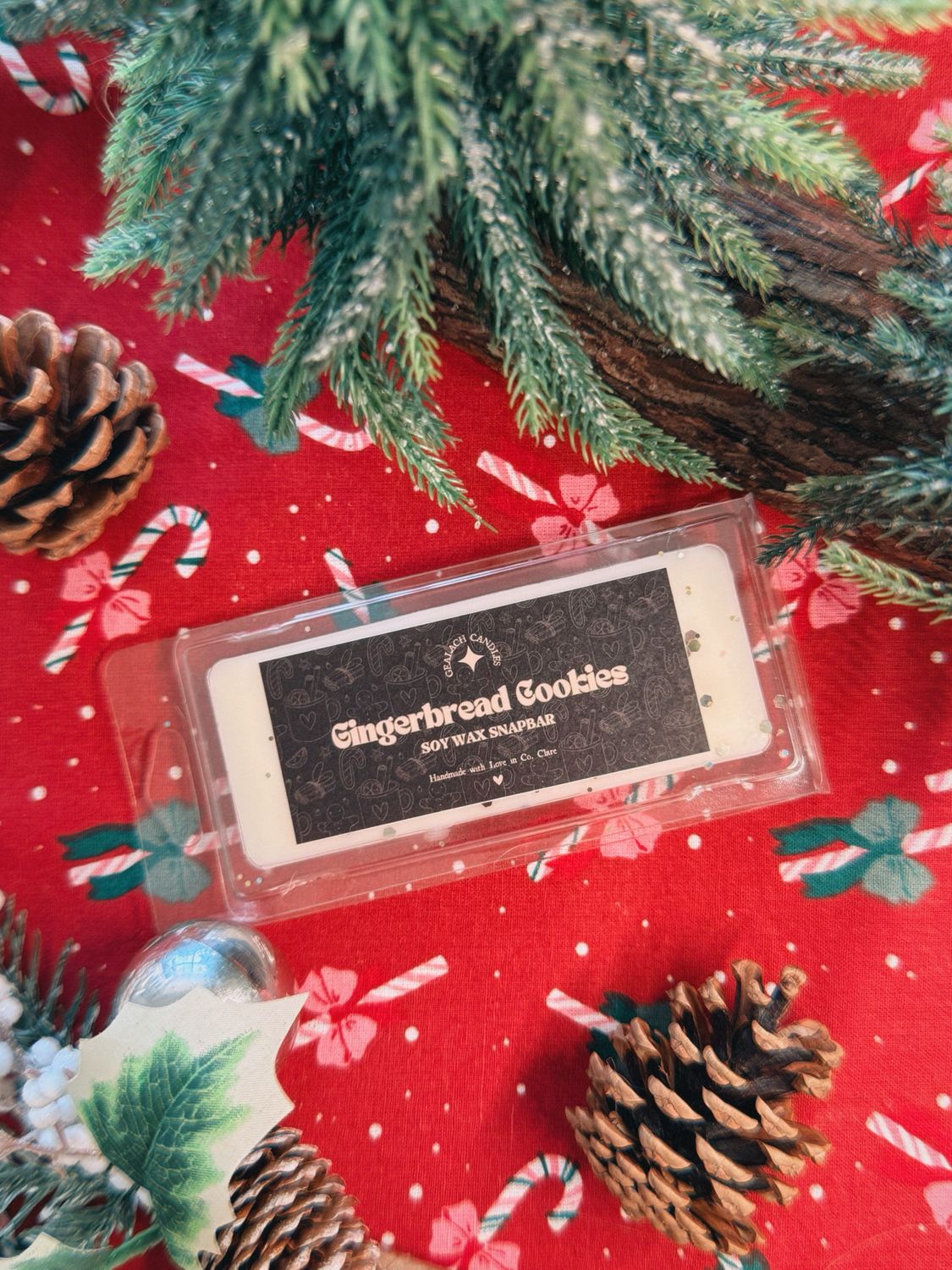 Gingerbread Cookie Snapbars